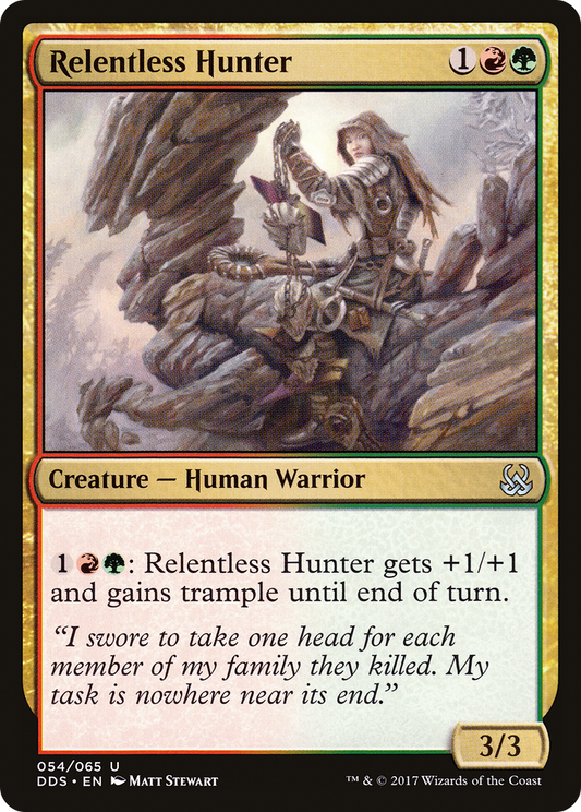 Relentless Hunter (DDS-054)