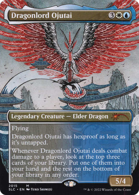 Dragonlord Ojutai (SLC-2015) (Borderless) (Foil)