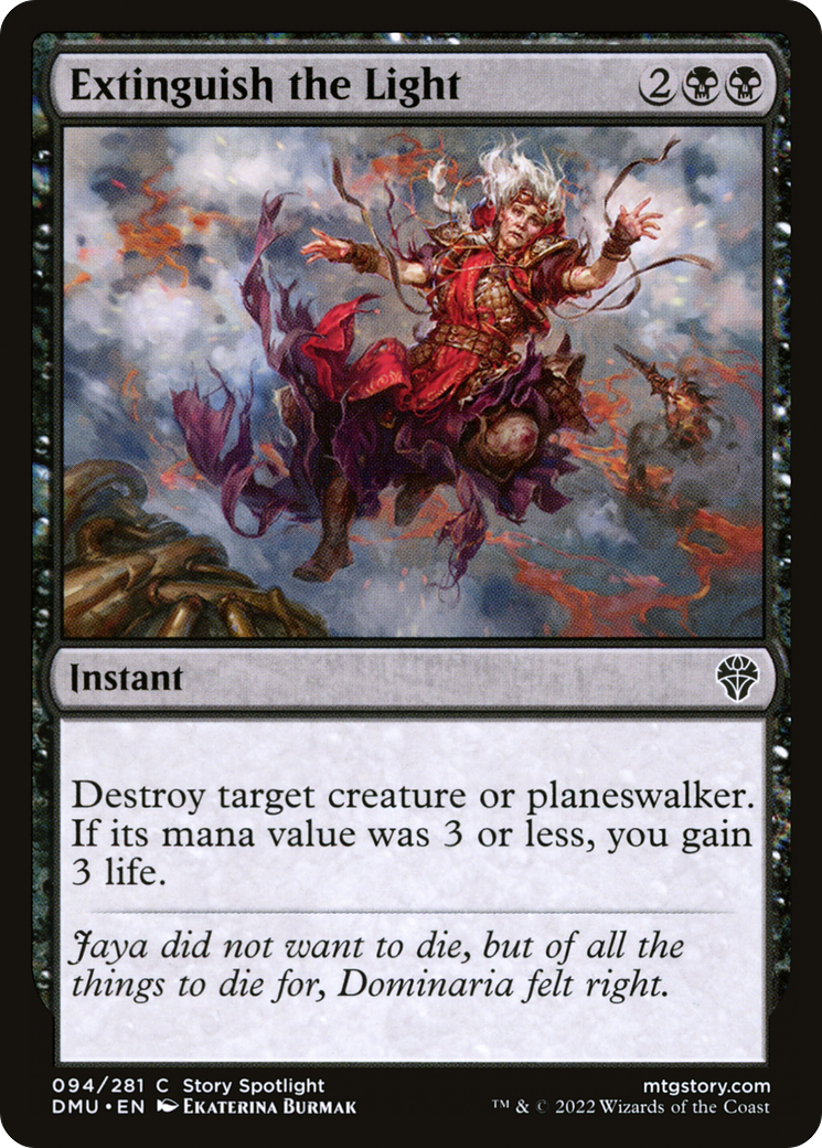 Extinguish the Light (DMU-094) (Foil)