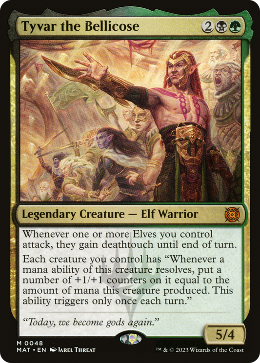 Tyvar the Bellicose (MAT-048) (Foil)