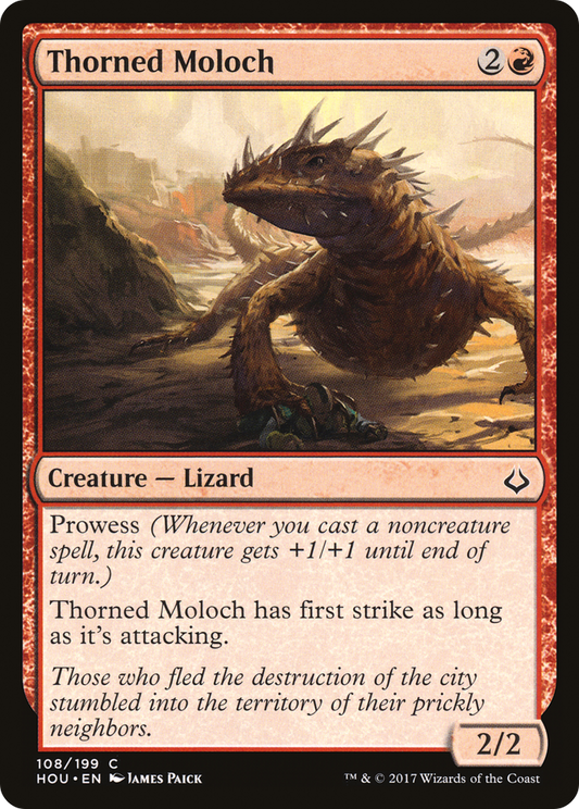 Thorned Moloch (HOU-108) (Foil)