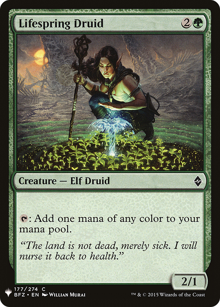 Lifespring Druid (LIST-BFZ-177)