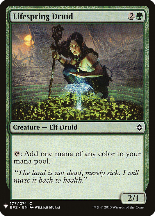 Lifespring Druid (LIST-BFZ-177)