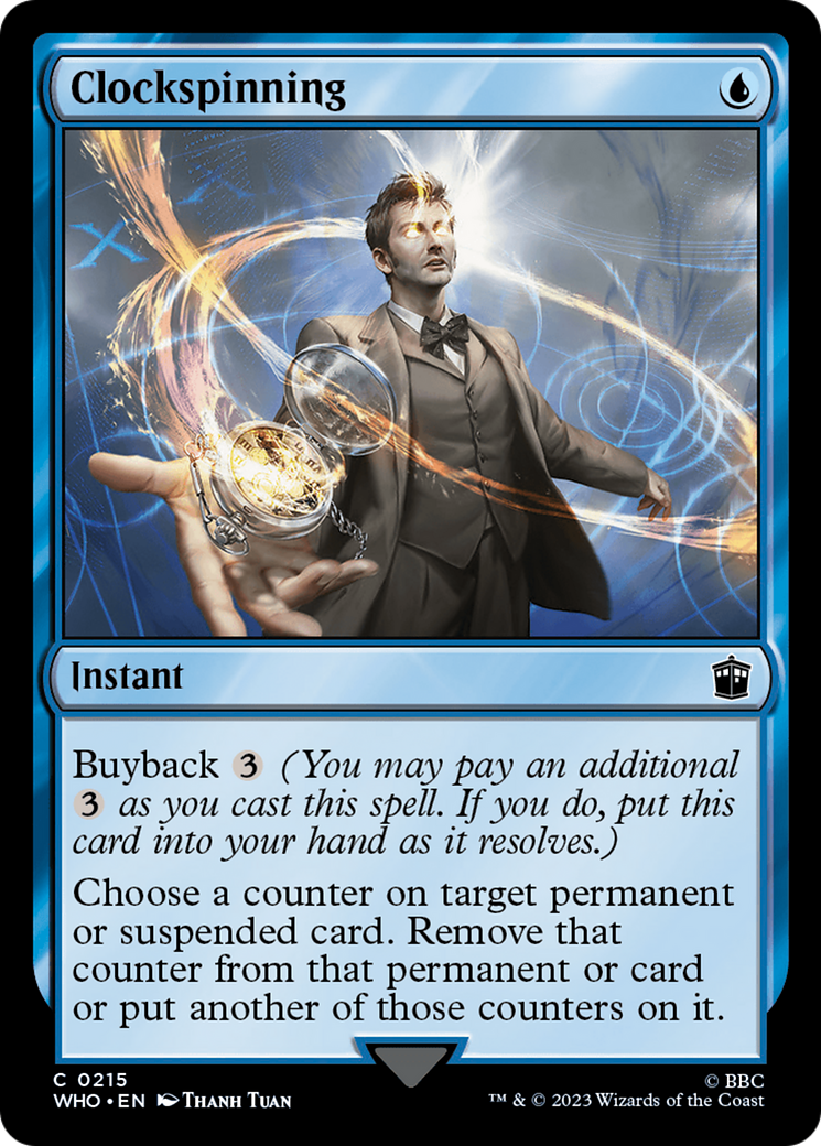 Clockspinning (WHO-215) (Foil)