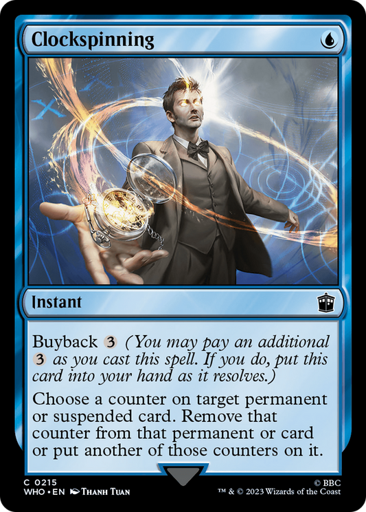 Clockspinning (WHO-215) (Foil)