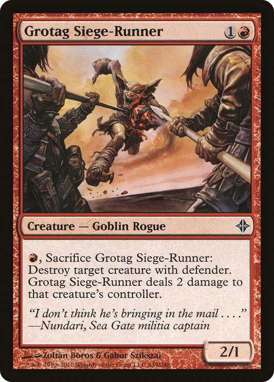 Grotag Siege-Runner (ROE-149) (Foil)