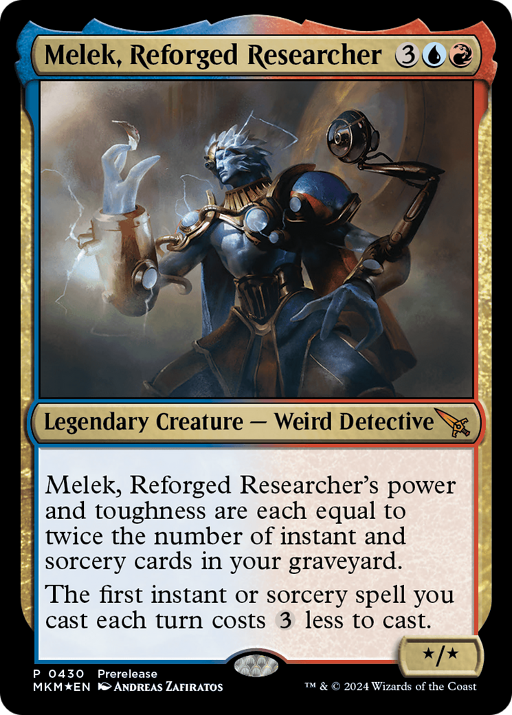 Melek, Reforged Researcher (PRE-430) (Foil)