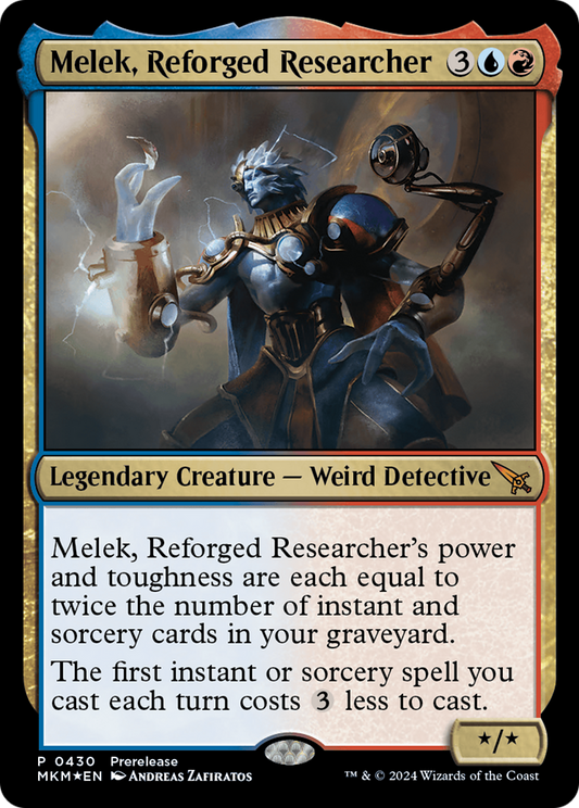 Melek, Reforged Researcher (PRE-430) (Foil)