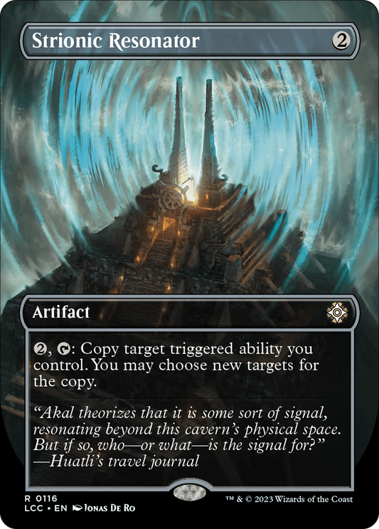 Strionic Resonator (LCC-116) (Borderless) (Foil)