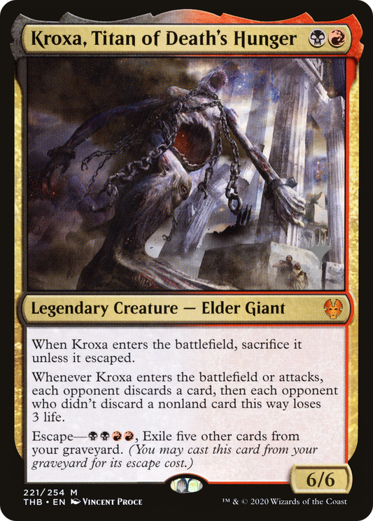 Kroxa, Titan of Death's Hunger (PPTHB-221P)