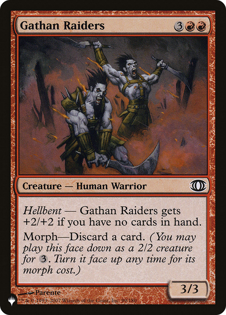 Gathan Raiders (LIST-FUT-99)