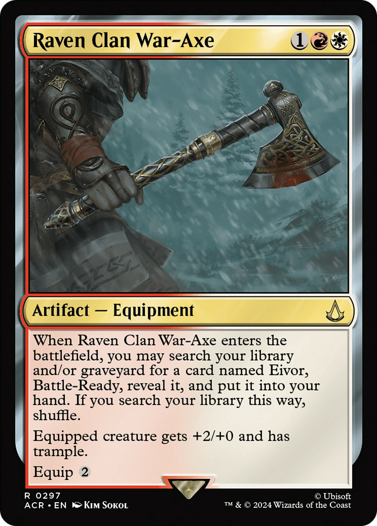 Raven Clan War-Axe (ACR-297)