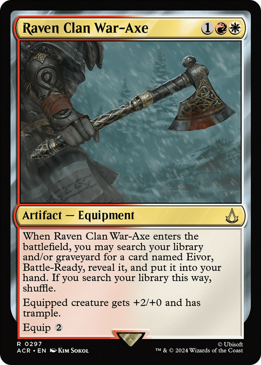 Raven Clan War-Axe (ACR-297)