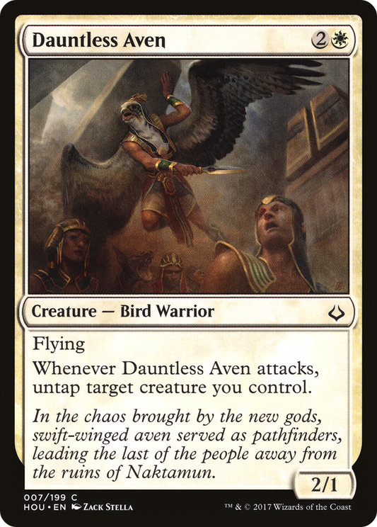 Dauntless Aven (HOU-007) (Foil)