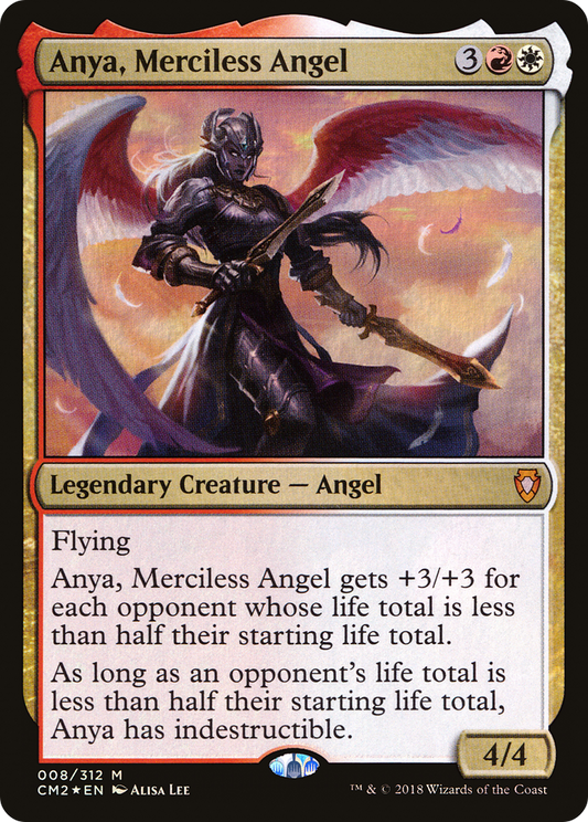 Anya, Merciless Angel (CM2-008) (Foil)