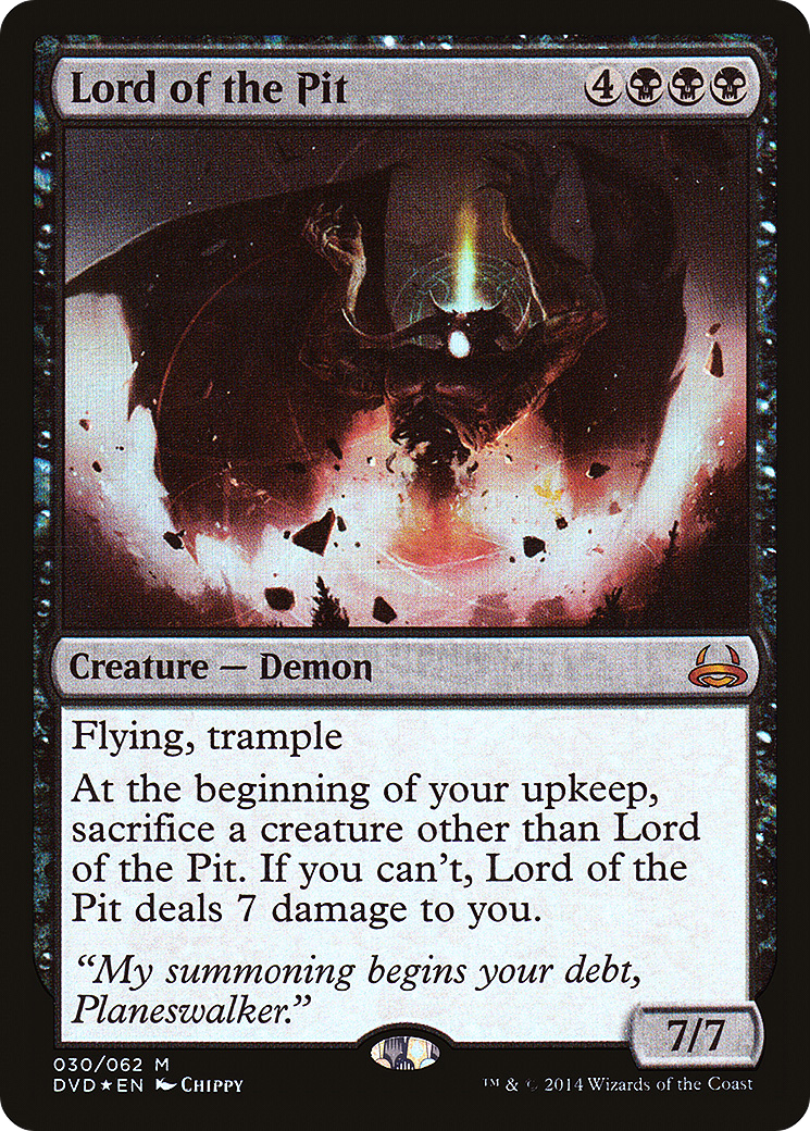Lord of the Pit (DD3-030) (Foil)