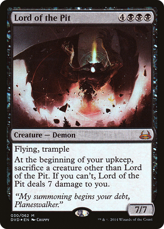 Lord of the Pit (DD3-030) (Foil)