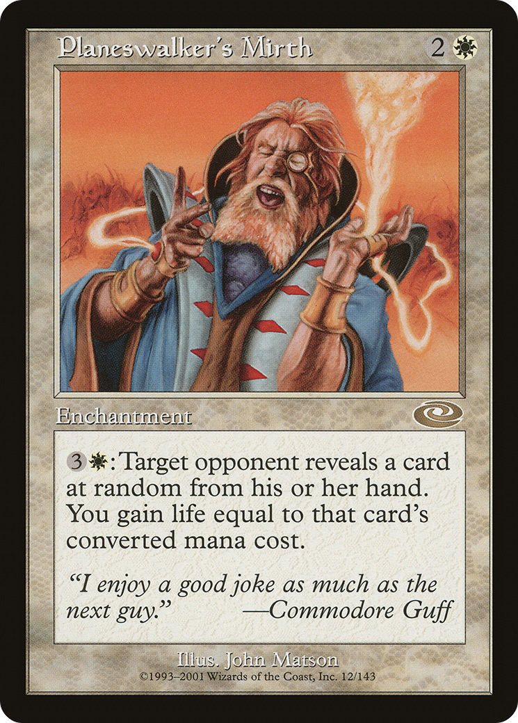 Planeswalker's Mirth (PLS-012) (Foil)
