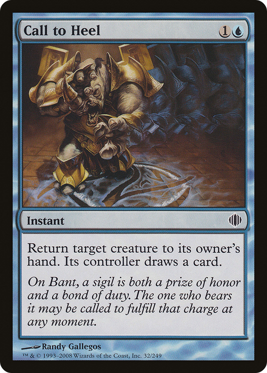 Call to Heel (ALA-032) (Foil)