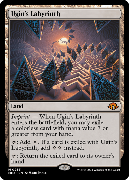 Ugin's Labyrinth (MH3-233) (Foil)