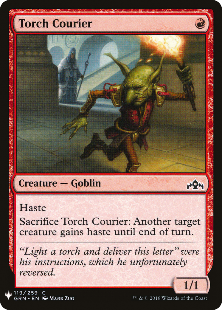Torch Courier (LIST-GRN-119)