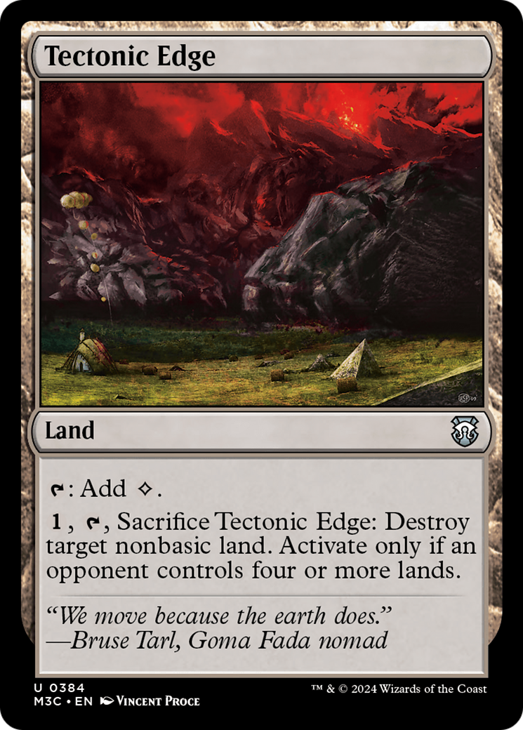 Tectonic Edge (M3C-384)