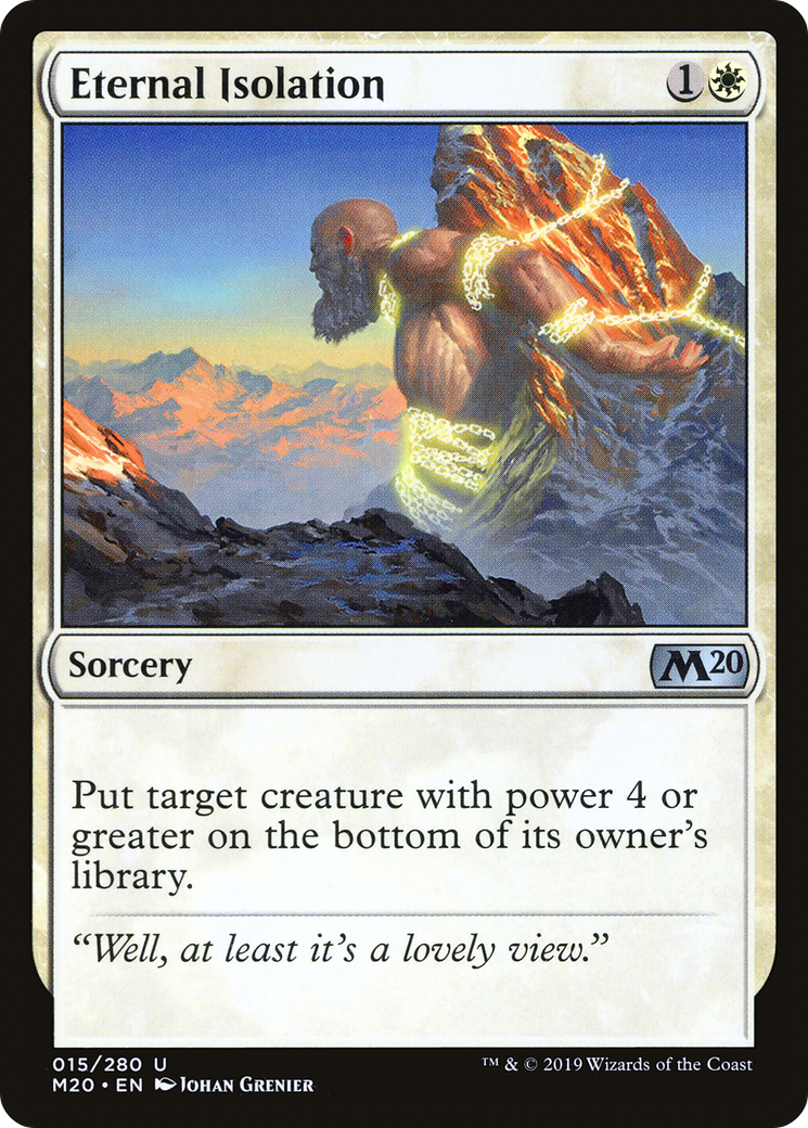 Eternal Isolation (M20-015) (Foil)