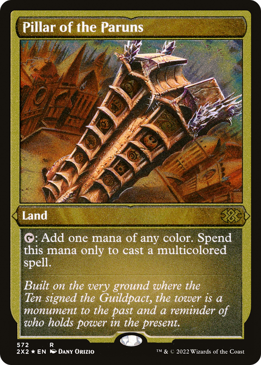 Pillar of the Paruns (2X2-572) (Etched Foil)
