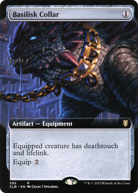 Basilisk Collar (CLB-595) (Extended Art) (Foil)