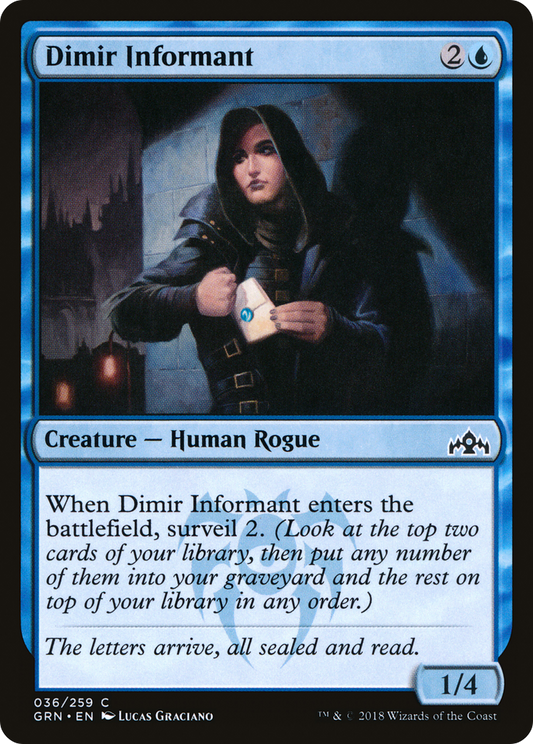 Dimir Informant (GRN-036)
