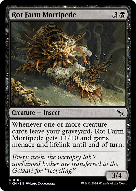 Rot Farm Mortipede (MKM-102) (Foil)