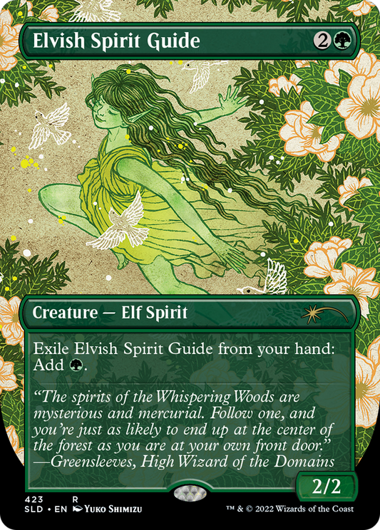 Elvish Spirit Guide (SLD-423) (Borderless) (Foil)