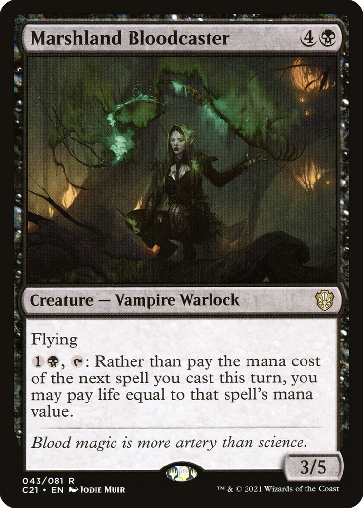 Marshland Bloodcaster (C21-043)