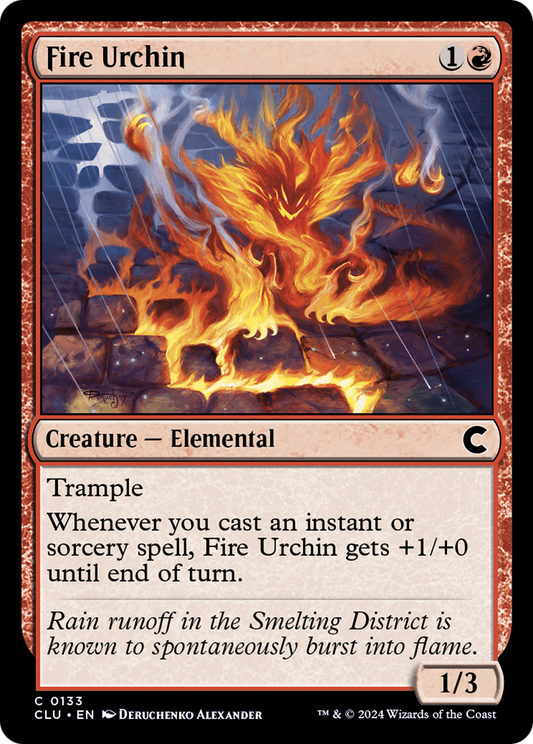 Fire Urchin (CLU-133)