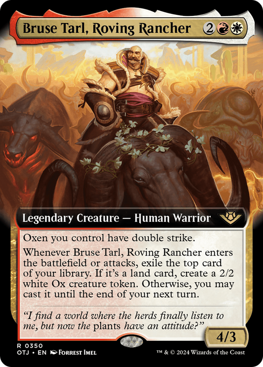 Bruse Tarl, Roving Rancher (OTJ-350) (Extended Art)