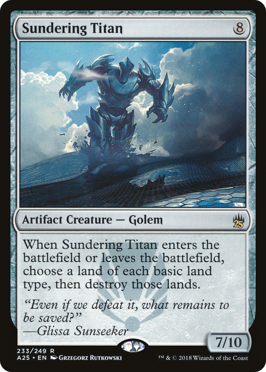 Sundering Titan (A25-233) (Foil)
