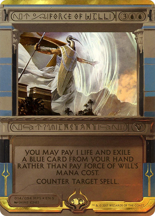 Force of Will (MPS2-014) (Borderless) (Foil)