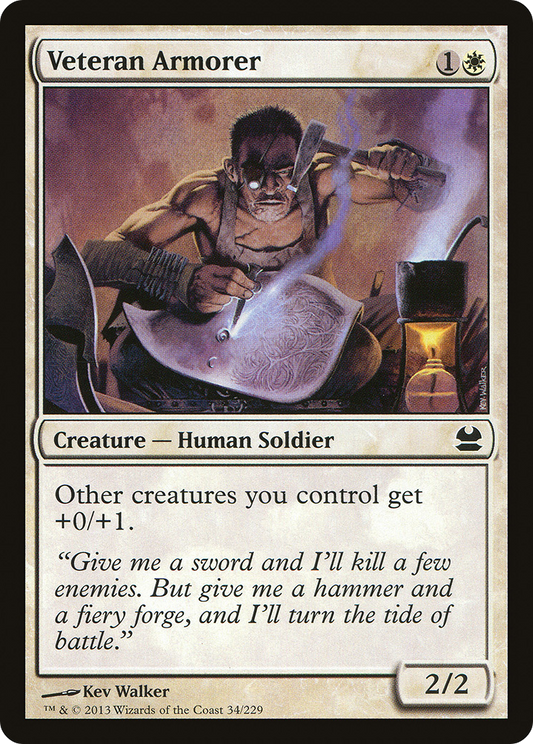 Veteran Armorer (MMA-034) (Foil)
