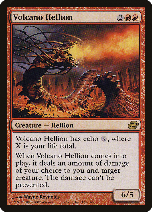 Volcano Hellion (PLC-111) (Foil)