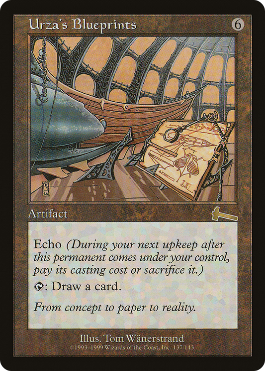 Urza's Blueprints (ULG-137) (Foil)