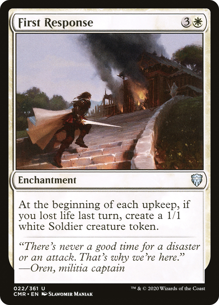 First Response (CMR-022) (Foil)