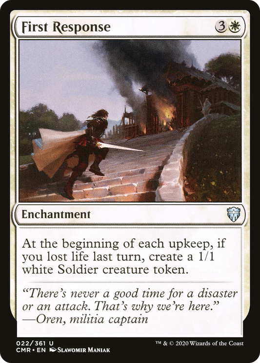 First Response (CMR-022) (Foil)