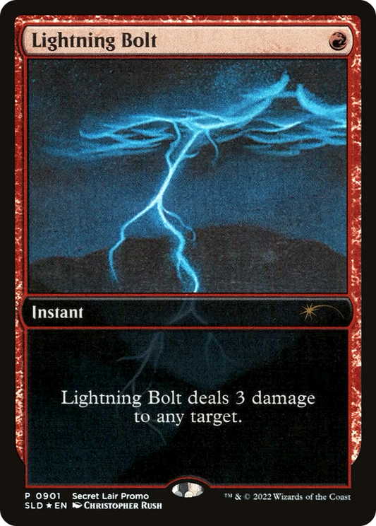 Lightning Bolt (SLD-901) (Full Art) (Foil)