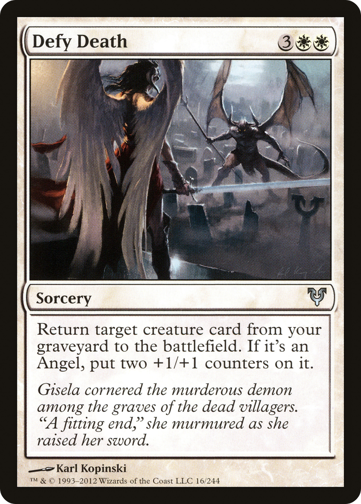 Defy Death (AVR-016) (Foil)