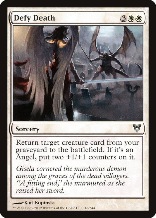 Defy Death (AVR-016) (Foil)