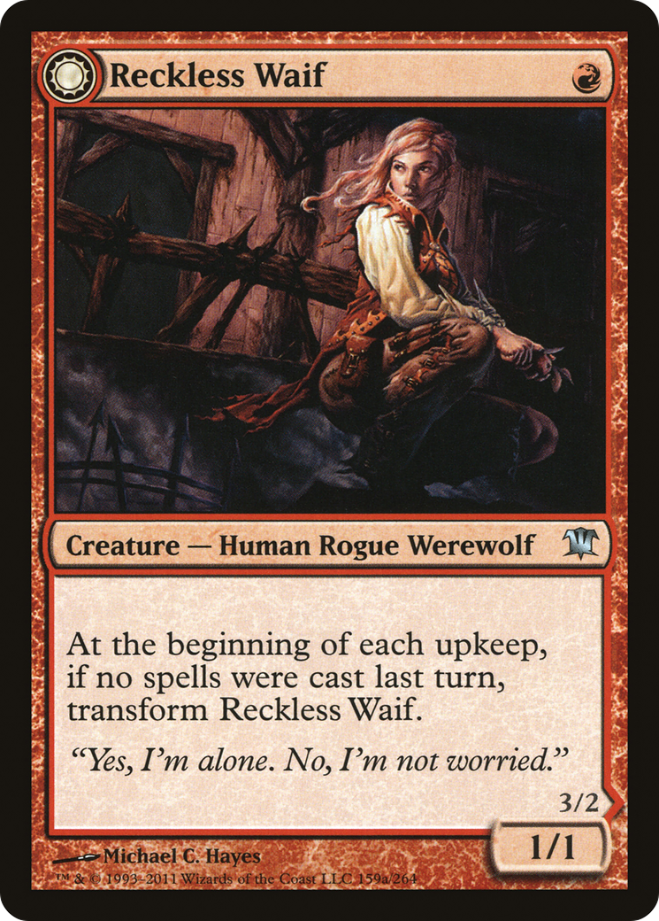 Reckless Waif // Merciless Predator (ISD-159) (Foil)