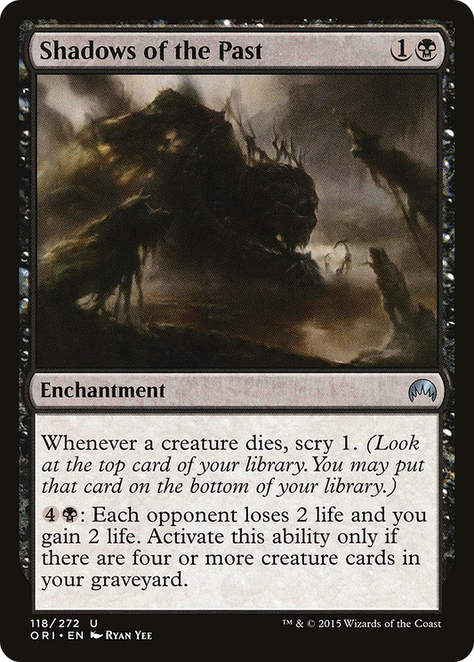 Shadows of the Past (ORI-118) (Foil)