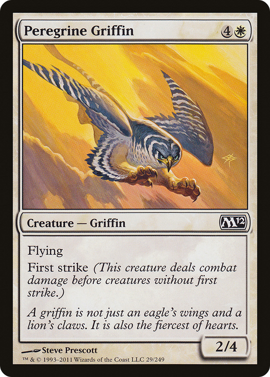 Peregrine Griffin (M12-029)