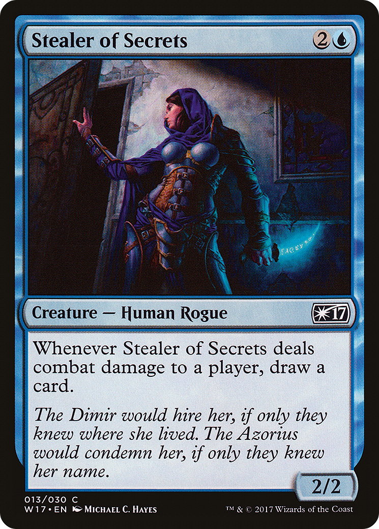 Stealer of Secrets (W17-013)