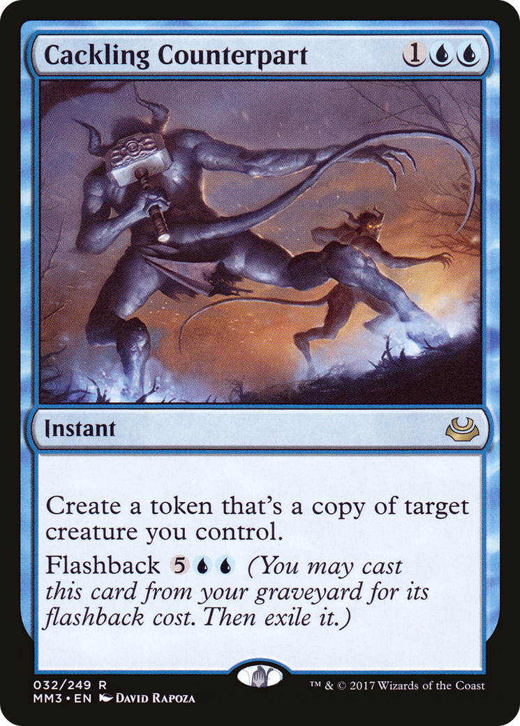 Cackling Counterpart (MM3-032) (Foil)